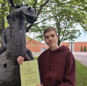 Koululaistipendi Viljami Mettänen